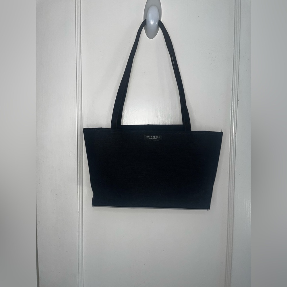 kate spade black shoulder tote bag